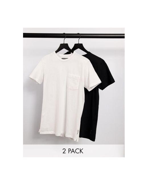 French Connection 2 Pack Pocket T-shirt 