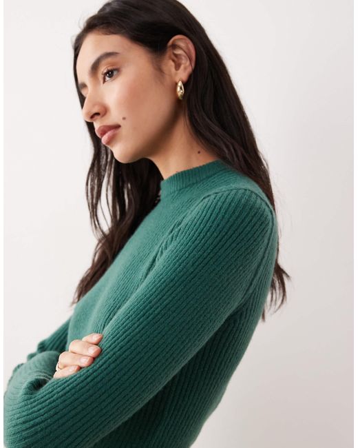 Free People Green Even After Pullover