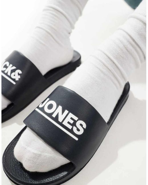 Sliders Da Piscina, Colore di Jack & Jones in Natural da Uomo