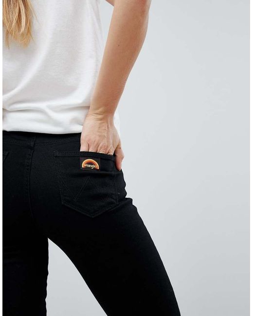 Wrangler White Retro Flare Jean