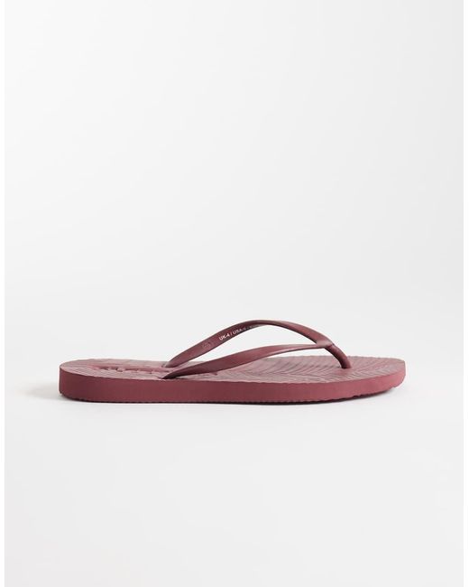 Sleeper Pink Tapered Thongs
