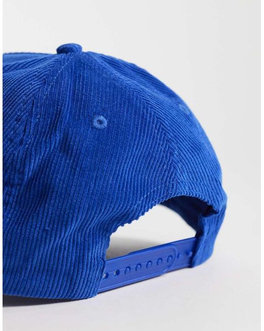 ICECREAM Blue Services Logo Cord Trucker Cap