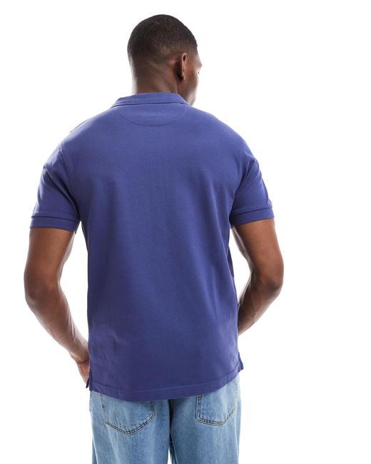 Farah – blanes – kurzärmliges polohemd in Blue für Herren