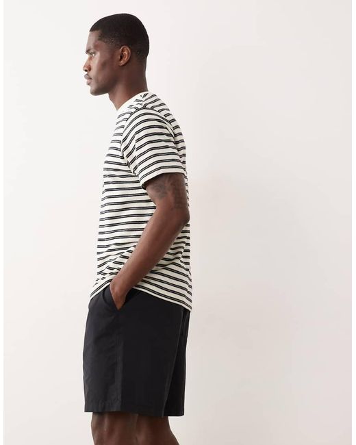 New Look White Pull On Parachute Short for men