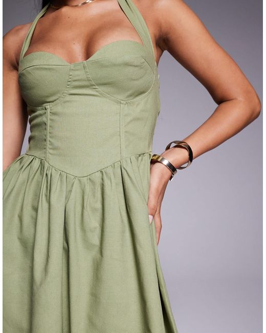 strapless open back dress Princess Polly Womens Phillipa Mini DressDress