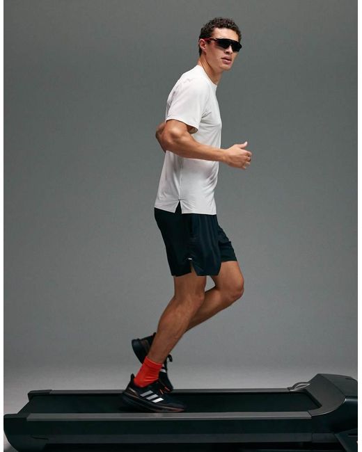 4505 Gray Premium Quick Dry Running T-shirt With Bonded Seams And Mesh Panel for men