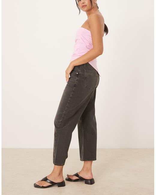 Free People Natural Deep Trance Dropped Boyfriend Jeans