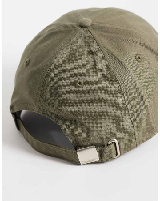 Calvin Klein Green Embroidery Logo Baseball Cap for men