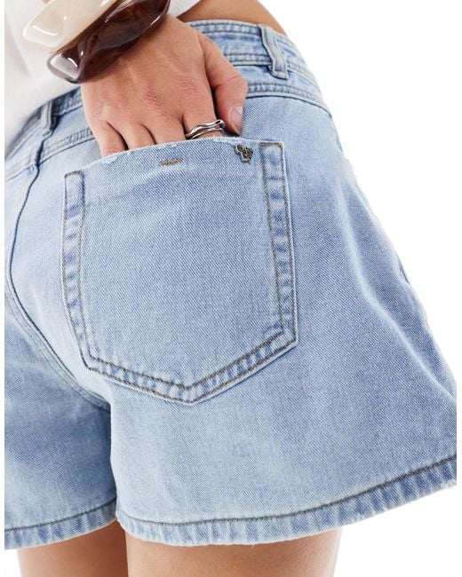 ONLY White Mini Wrap Skort