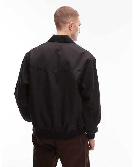 Carhartt Black Ray Bomber Jacket for men