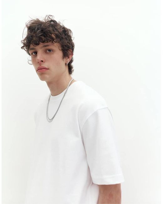 Premium di Pull&Bear in White da Uomo