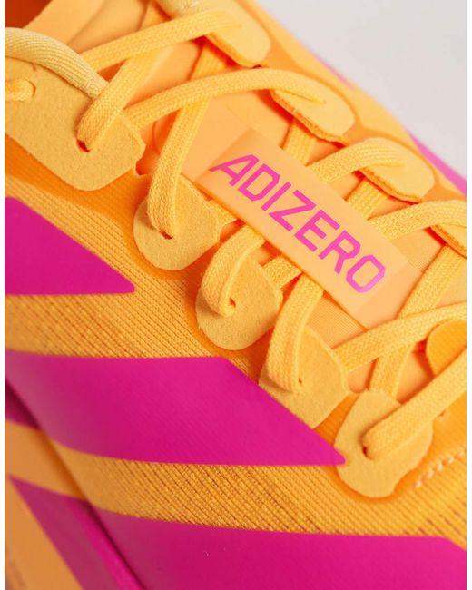Adidas Originals Pink Adidas Running Adizero Evo Sl Trainers for men