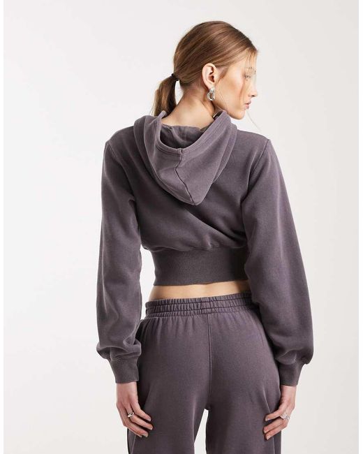 Cotton On Gray Contour Zip Through Jacket