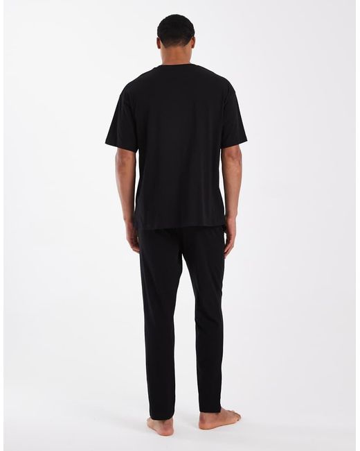 Jack & Jones Blue T-shirt Lounge Set for men