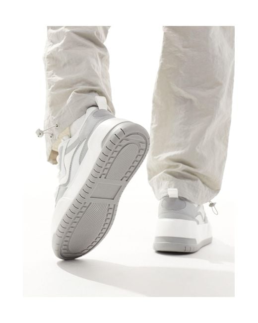 Chunky sneakers chiaro di ASOS in White da Uomo