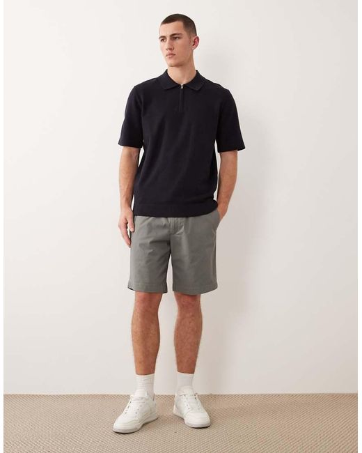 Jack & Jones Black 2 Pack Drawstring Chino Shorts for men