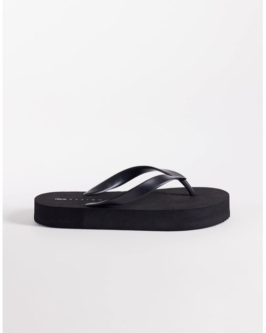 ASOS Blue Flavio Flip Flops