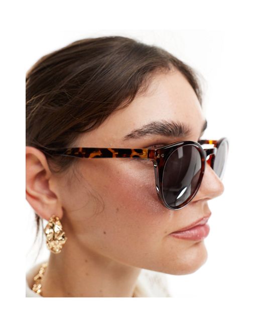 & Other Stories Brown Round Sunglasses