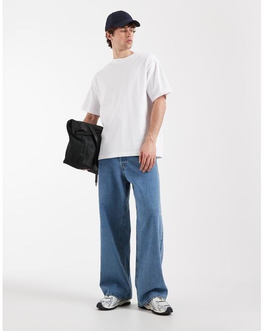 ASOS White Heavyweight Relaxed T-Shirt for men