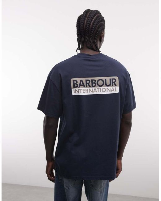 Wendell di Barbour in Blue da Uomo