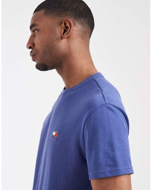 Tommy Hilfiger Blue Badge Logo T-Shirt for men