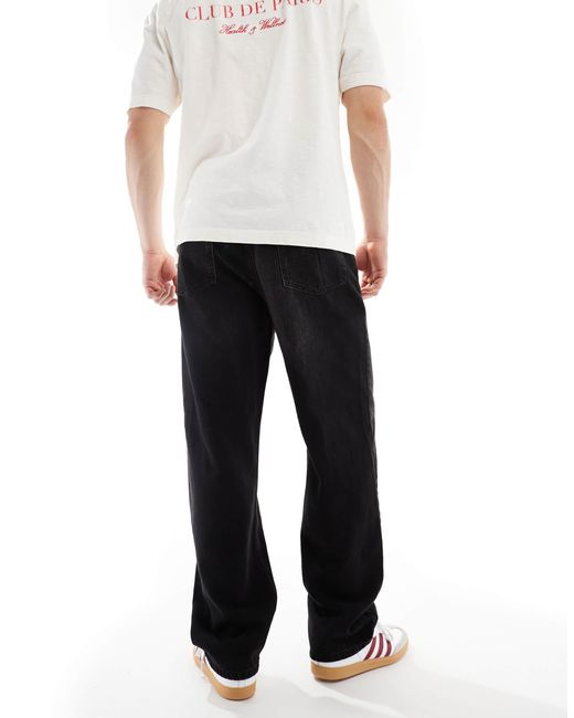 Only & Sons White Fade Loose Fit Jean for men