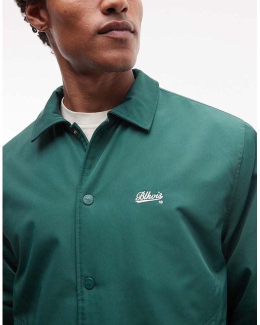 BLKVIS Green Coach Jacket for men
