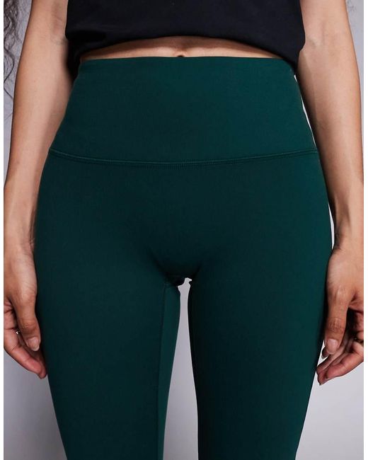4505 Blue Petite Icon Soft Touch High Waist Slim Kick Yoga Legging