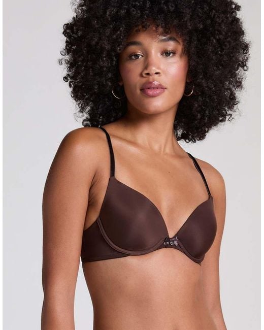 Hunkemöller Black Plunge Padded Underwired Bra