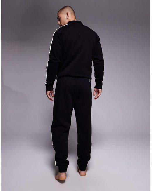 EA7 Blue Armani Tape Joggers Co-Ord for men