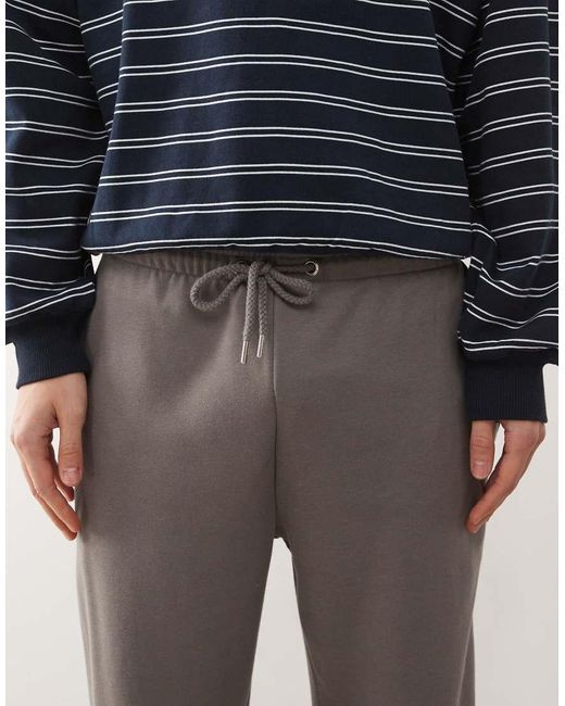 Collusion Gray Charcoal Cuffed jogger for men