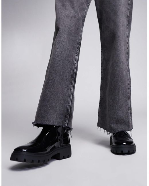 River Island Black Chelsea Boot