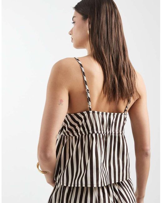 Aray White Beach Cami Top