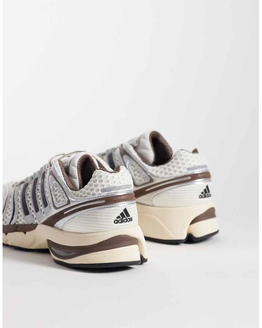 Adidas Originals White Adistar Control 5 Trainers for men