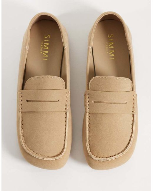 SIMMI Natural Simmi London Kevy Loafers
