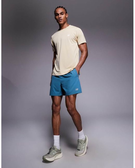 New Balance Blue Sport Essentials Utility T-shirt for men