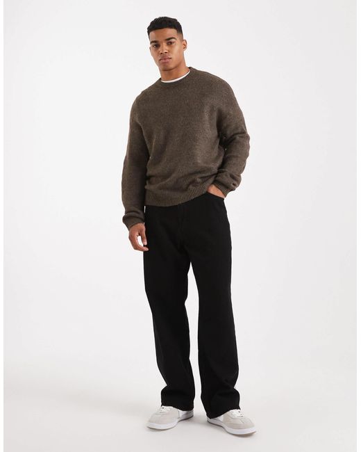Pull ras Only & Sons pour homme en coloris Brown