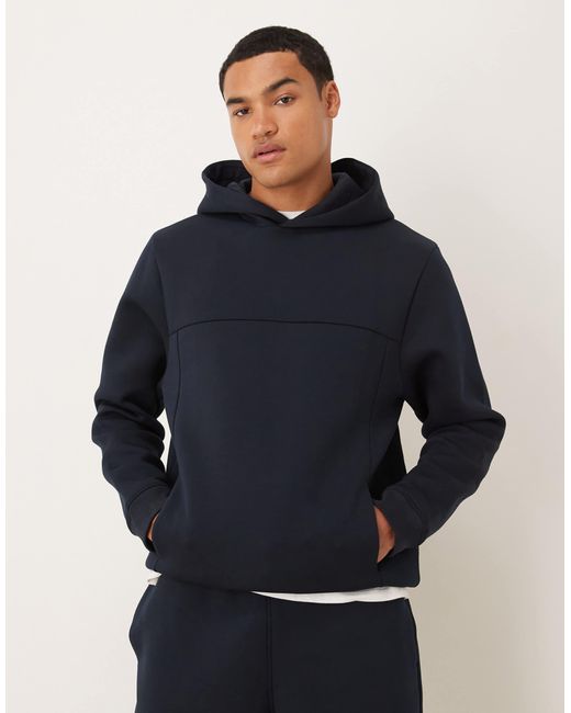 ASOS – oversize-kapuzenpullover in Blue für Herren