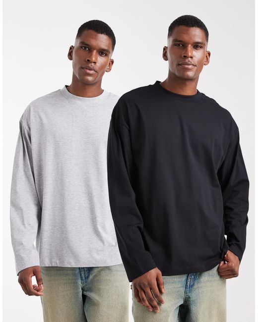 Essentials - lot ASOS pour homme en coloris Black