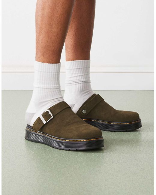 Dr. Martens Green Dr. Martens Brookline Mules