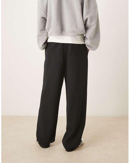 ASOS White Essentials Wide Leg Jogger for men