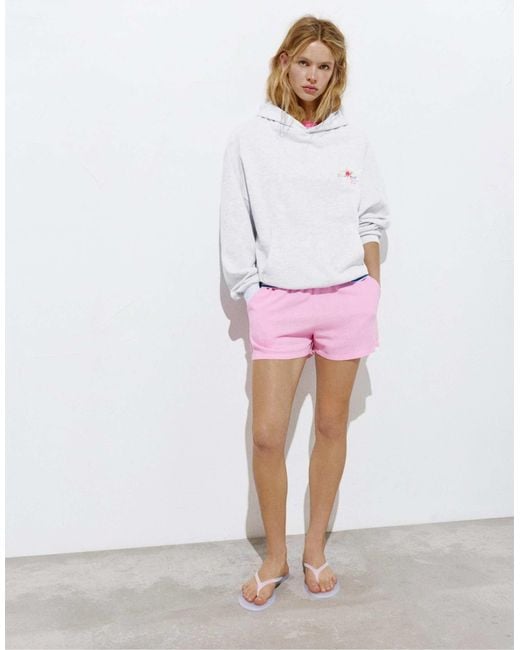 Pull&Bear White – kapuzenpullover