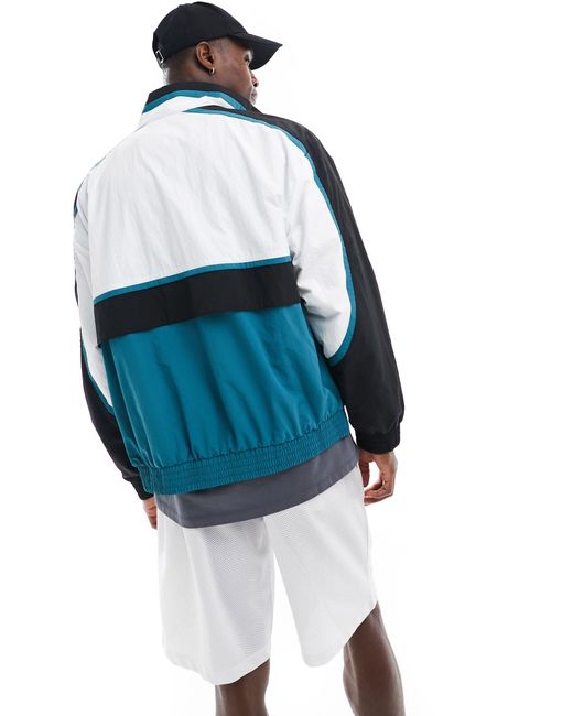 Tommy Hilfiger – retro-trainingsjacke in Blue für Herren