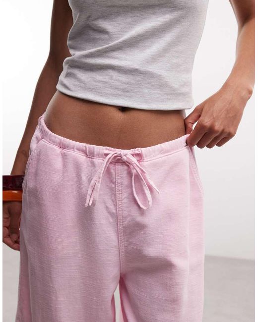 Collusion Pink Longline Jorts