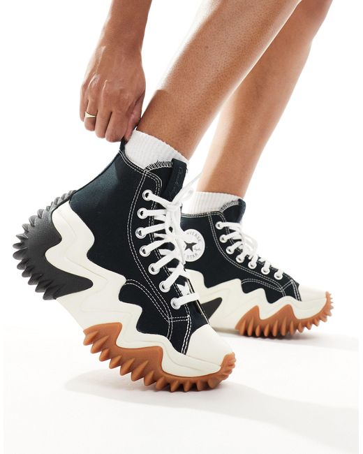 Converse Black Run Star Motion Sneakers