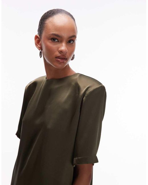 T-Shirt Oversize di ASOS in Green