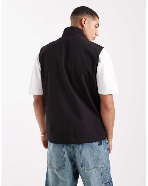 Lyle & Scott Black Light Jackets Softshell Gilet for men