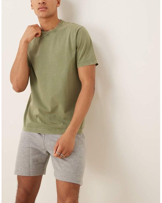 Abercrombie & Fitch Natural 3 Pack Essential T-shirt Pack for men