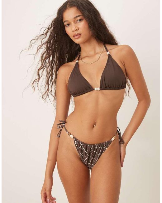 Abercrombie & Fitch Zwemmen in het Brown