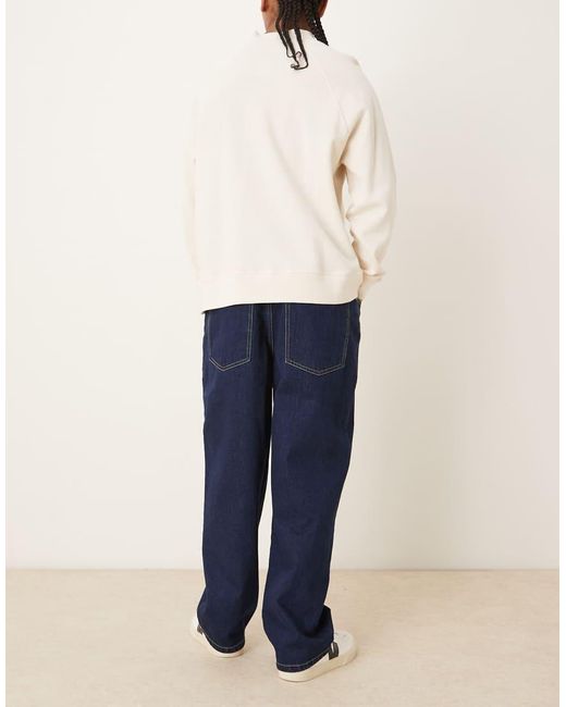 Farah Blue Archive Collection Sambrano Relaxed Jeans for men